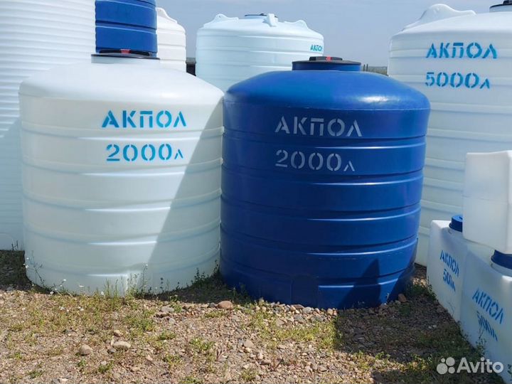 Пластиковые емкости баки для воды