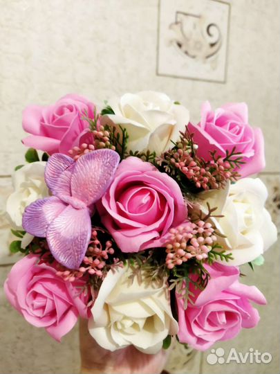 Букет из мыла