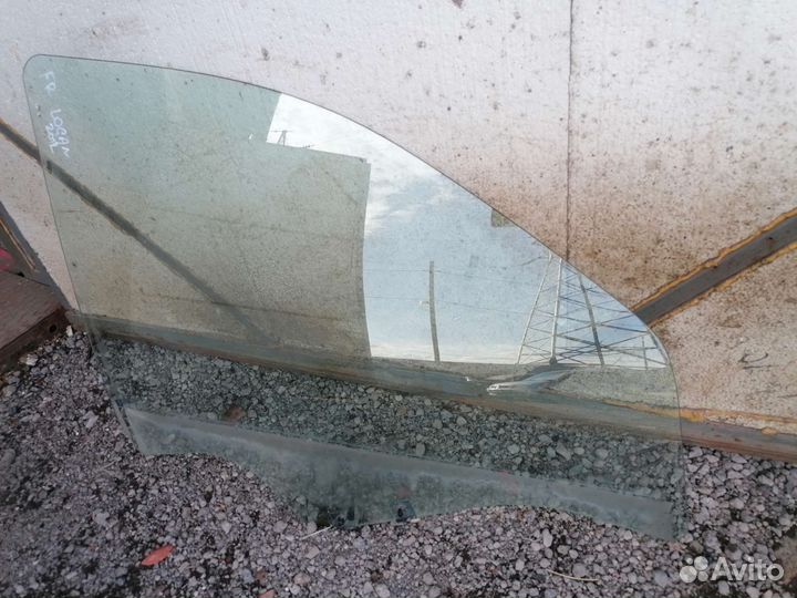 Стекло переднее правое Renault Logan 2012