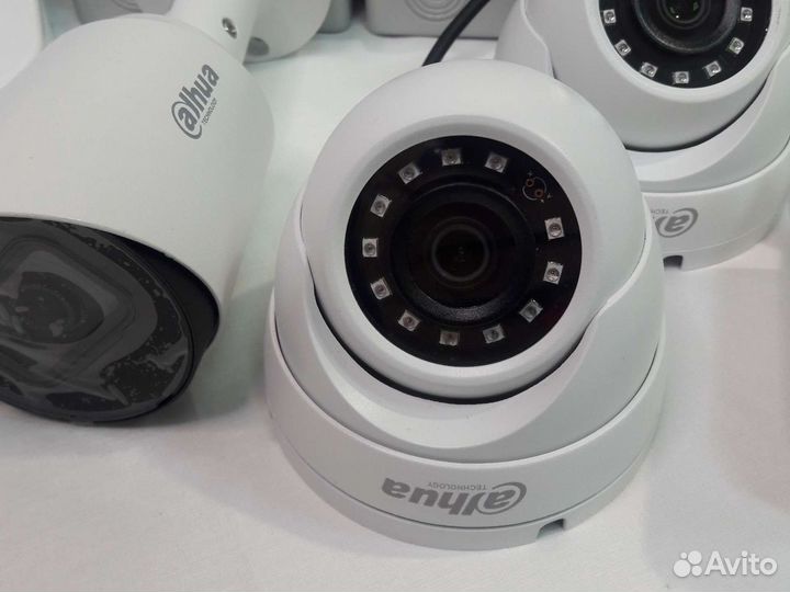 Комплект видеонаблюдения 4Мп Dahua 7 камер