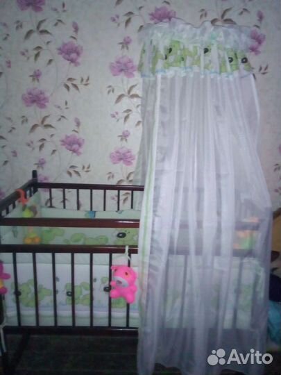 Балдахин в детскую кроватку