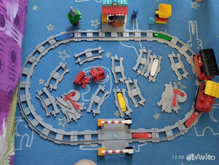 Железная Дорога lego дупло