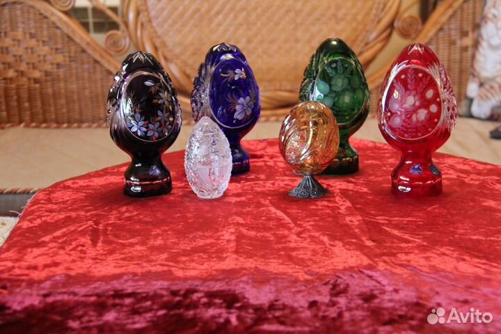 Яйцо пасхальное хрустальное