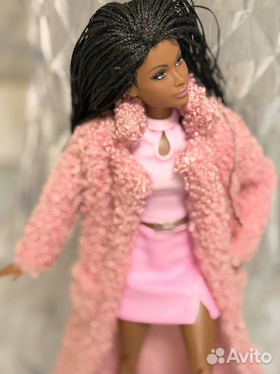 Одежда для барби: шуба