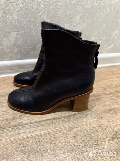 Полусапоги женские натуральная кожа 37
