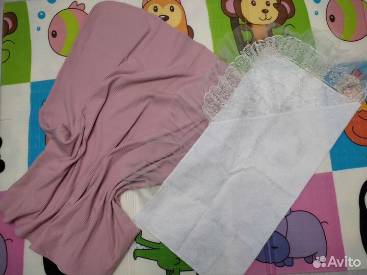 Конверт, комплект на выписку весна лето