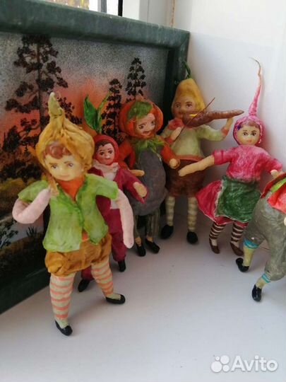 Новогодние игрушки сделанные из ваты