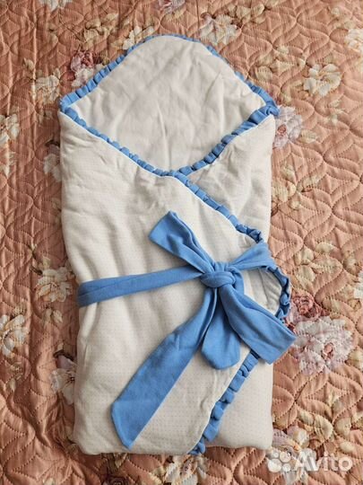 Конверт на выписку для мальчика летний