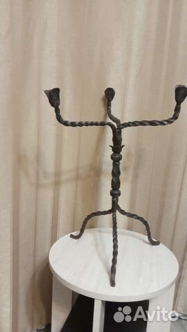Подсвечник кованый