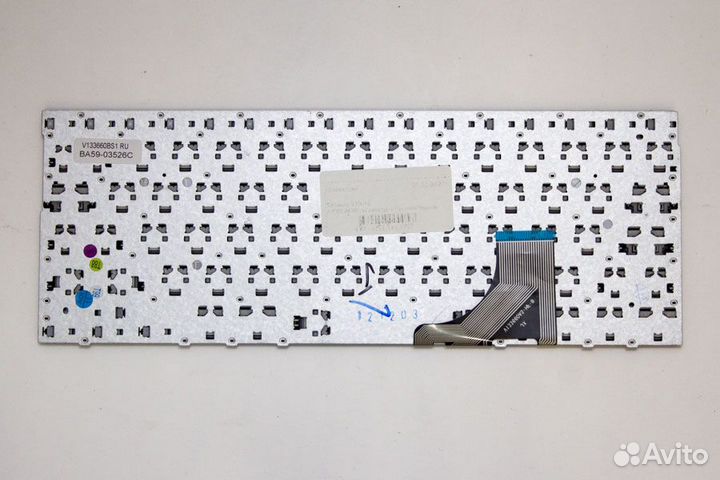 Клавиатура для Samsung NP530U3C, NP535U3C, NP530U3