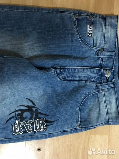 Рэп джинсы sk8