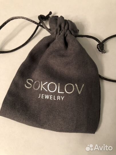 Серьги-пусеты sokolov (серебро)