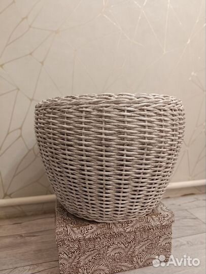 Кашпо из ротанга 40 литров