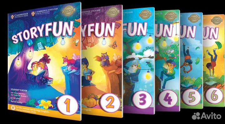 Storyfun 1, 2, 3, 4, 5, 6 SB+WB