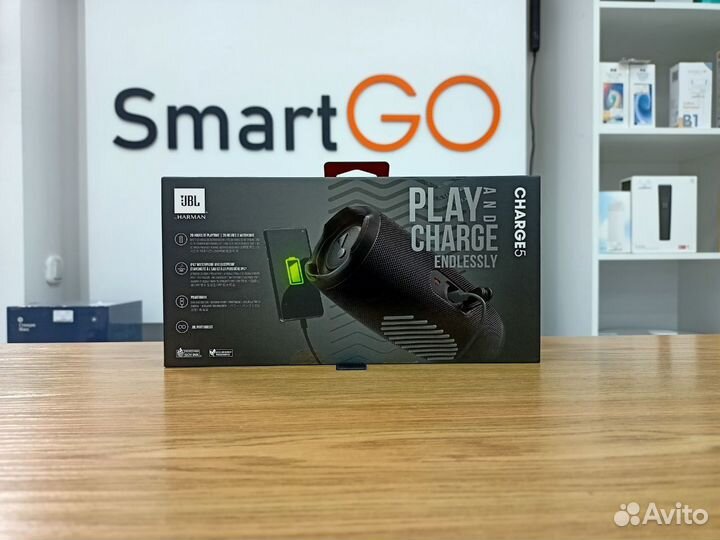 Портативная колонка JBL Charge 5 / Black