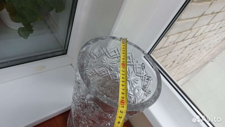 Ваза хрустальная большая СССР
