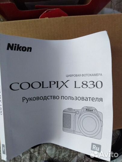 Фотоаппарат nikon coolpix l830