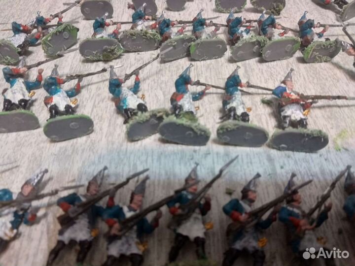 Солдатики 1:72. Армии Рос. и Прус Семилетней войны