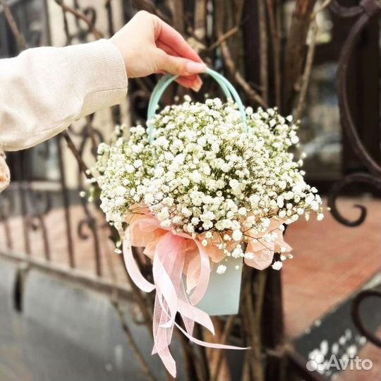 Букет из гипсофилы с доставкой