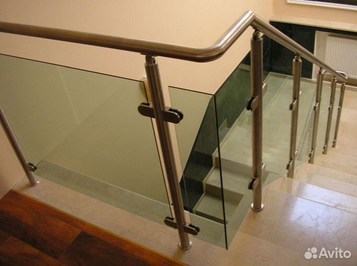 Шлифованный поручень из нержавейки