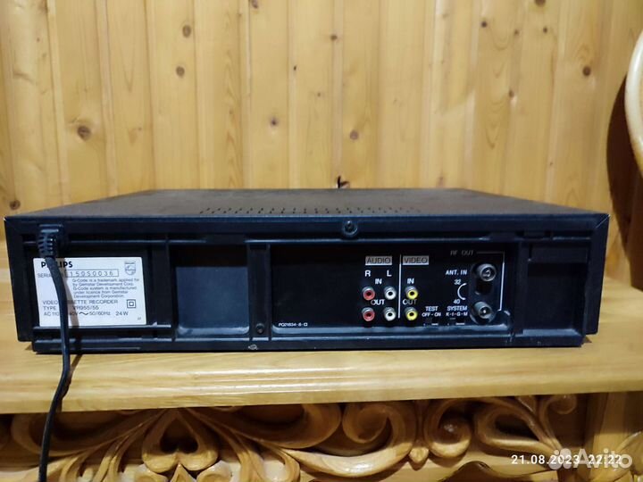 Видеомагнитофон philips VR955/55