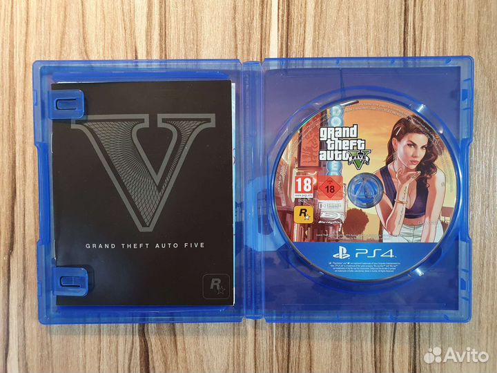 PS4. GTA 5. Лицензия (Субтит. на Рус. яз)