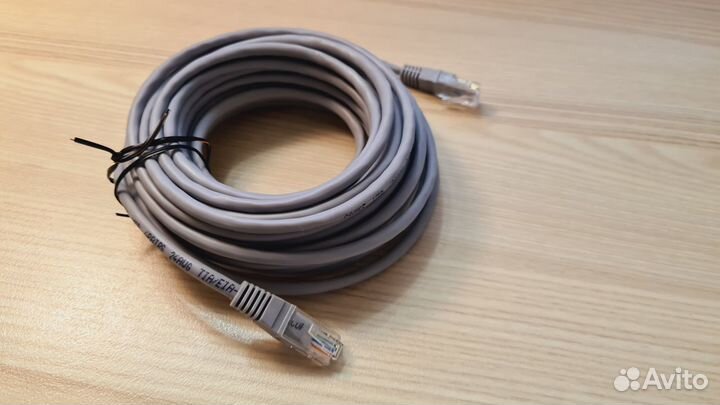 Новый Патч-корд RJ-45 UTP4 кат. 5e, 10м