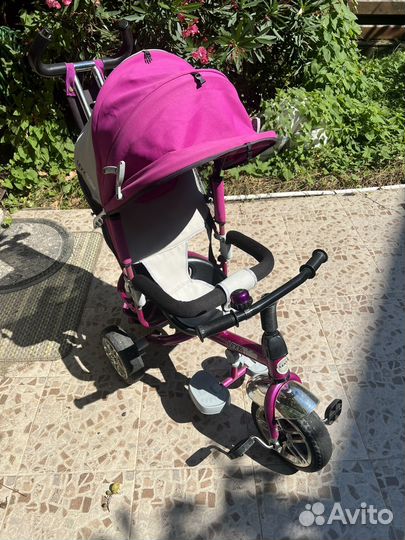 Трехколесный велосипед коляска