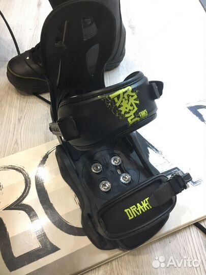 Комплект сноуборд мужской