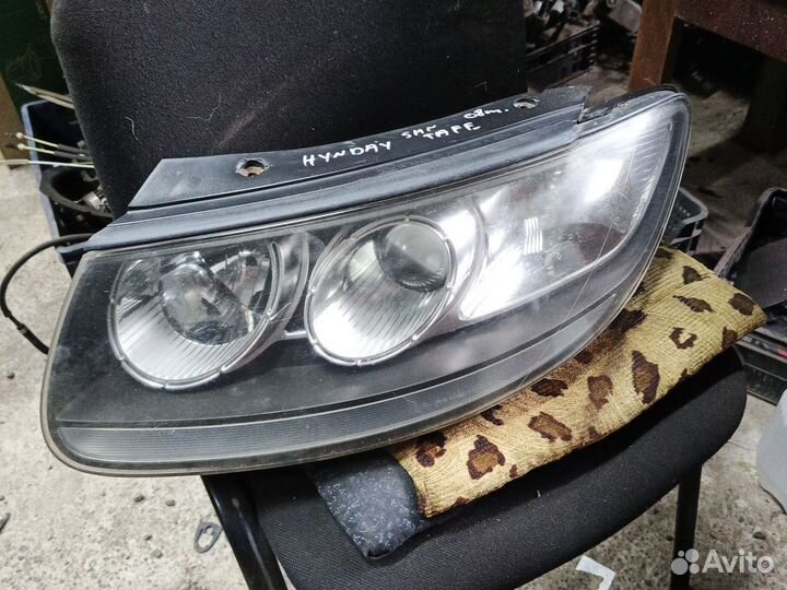 Фара левая Hyundai Santa Fe
