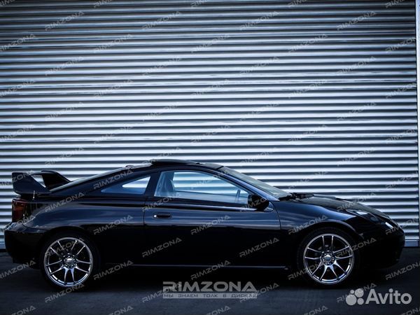 Литые диски work R18 на toyota Celica