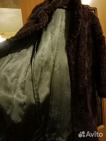 Шуба натуральная (лама)