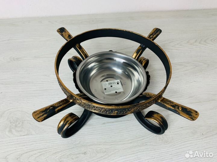 Пс050b Подставка под садж 4 ножки с миской