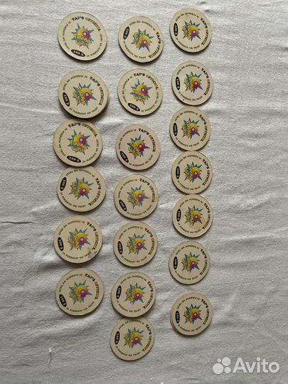 Фишки сотки кэпсы Pokemon покемоны