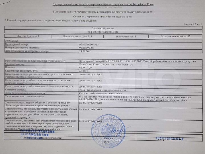 Участок 3,08 га (СНТ, ДНП)