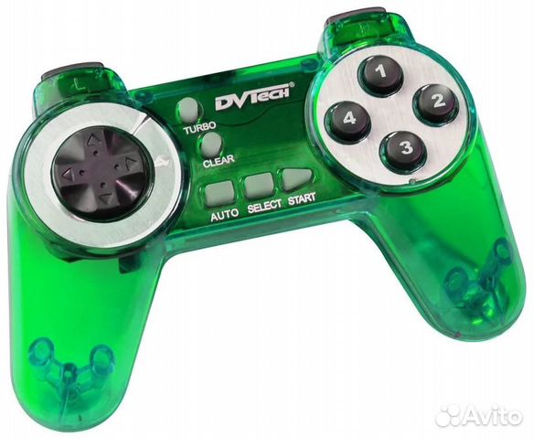 Джойстик DVtech JS11 Shock One PC green