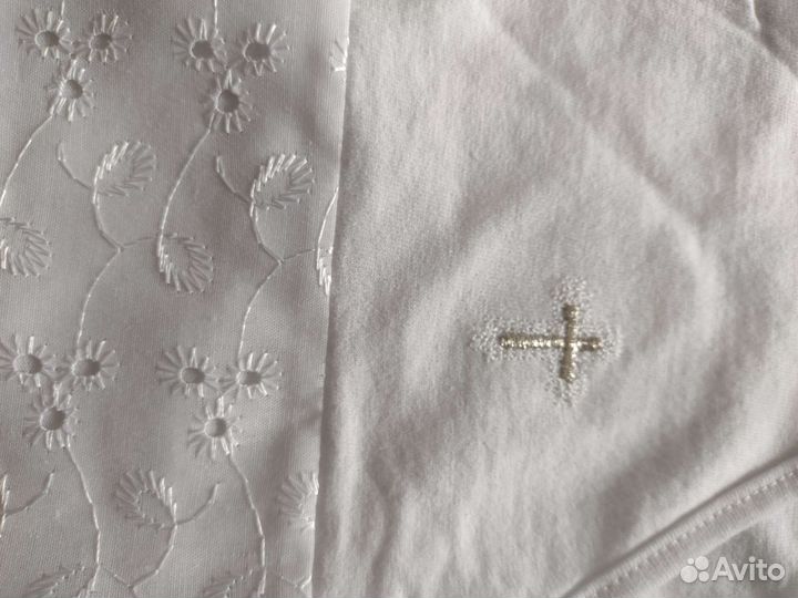 Крестильный набор для девочки новый