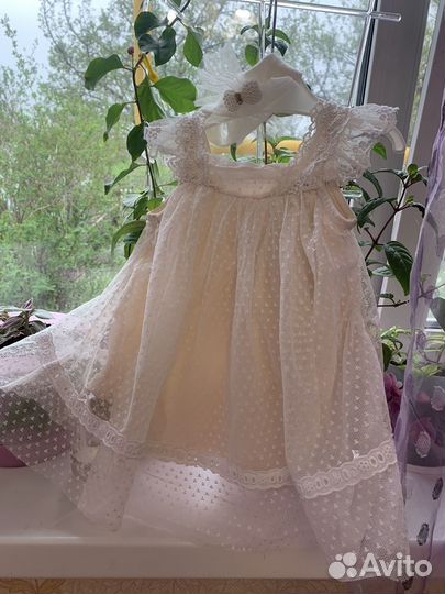 Платье для девочки 68 74