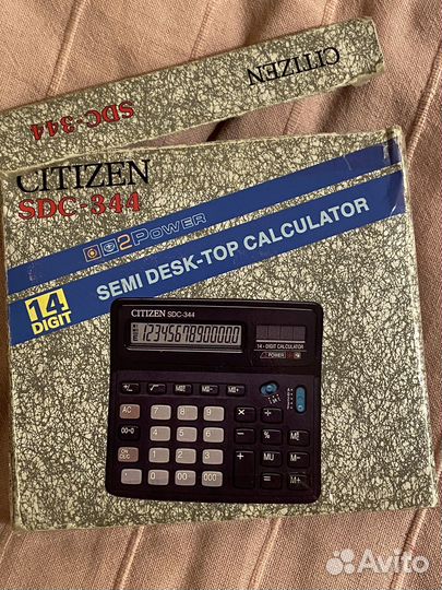 Калькулятор Citizen