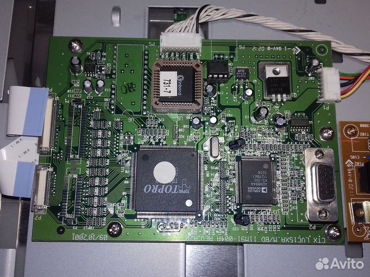 Материнская плата монитора LG L1520B (скалер)