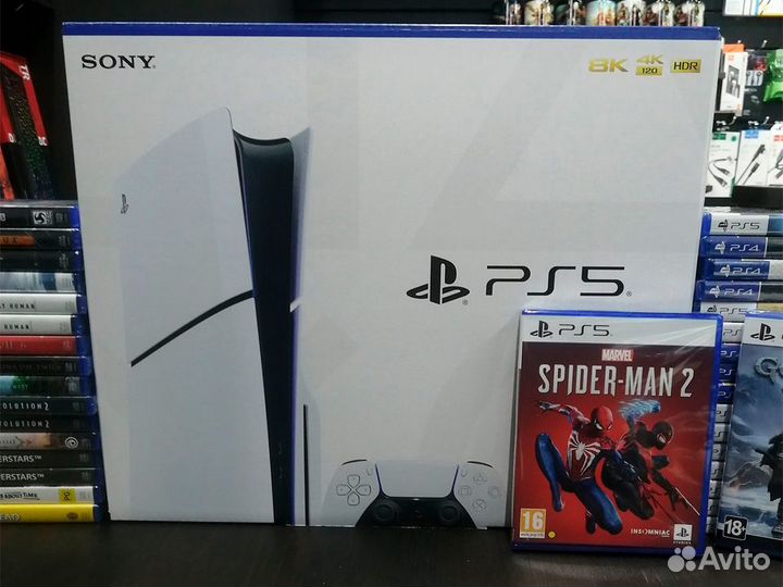 PlayStation 5 Slim 1TB Blu-Ray Edition (CFI-2000A)