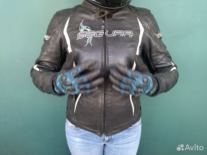 Кожаная женская мотокуртка Segura Lady Caribean