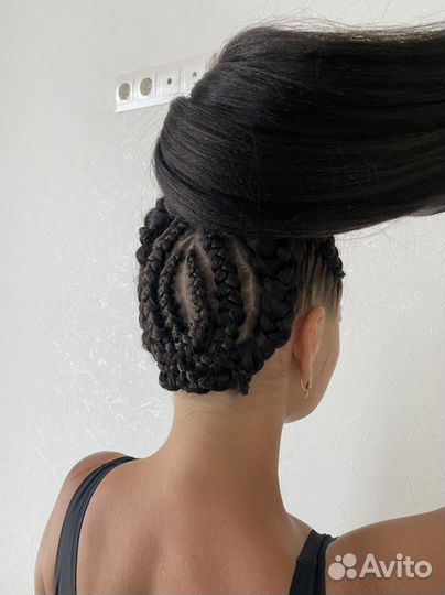 Афрохвосты, брейды, боксерские косы