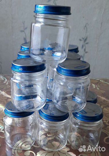 Стеклянные баночки