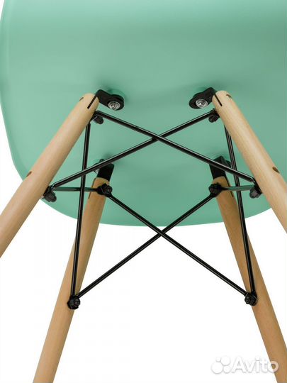 Стул в стиле eames DSW,мятный