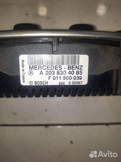 Блок управления климатом Mercedes-Benz C-Class 3 W