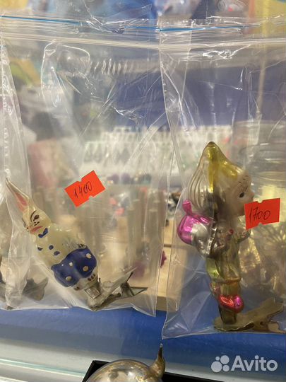 Елочные игрушки СССР