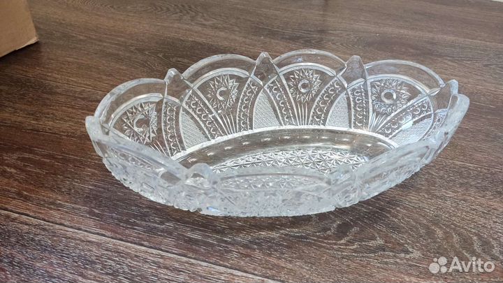 Салатники и вазы хрустальные СССР