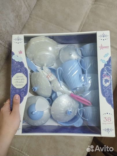 Новый подарочный набор детской посуды