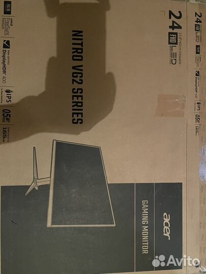 Монитор acer 165гц